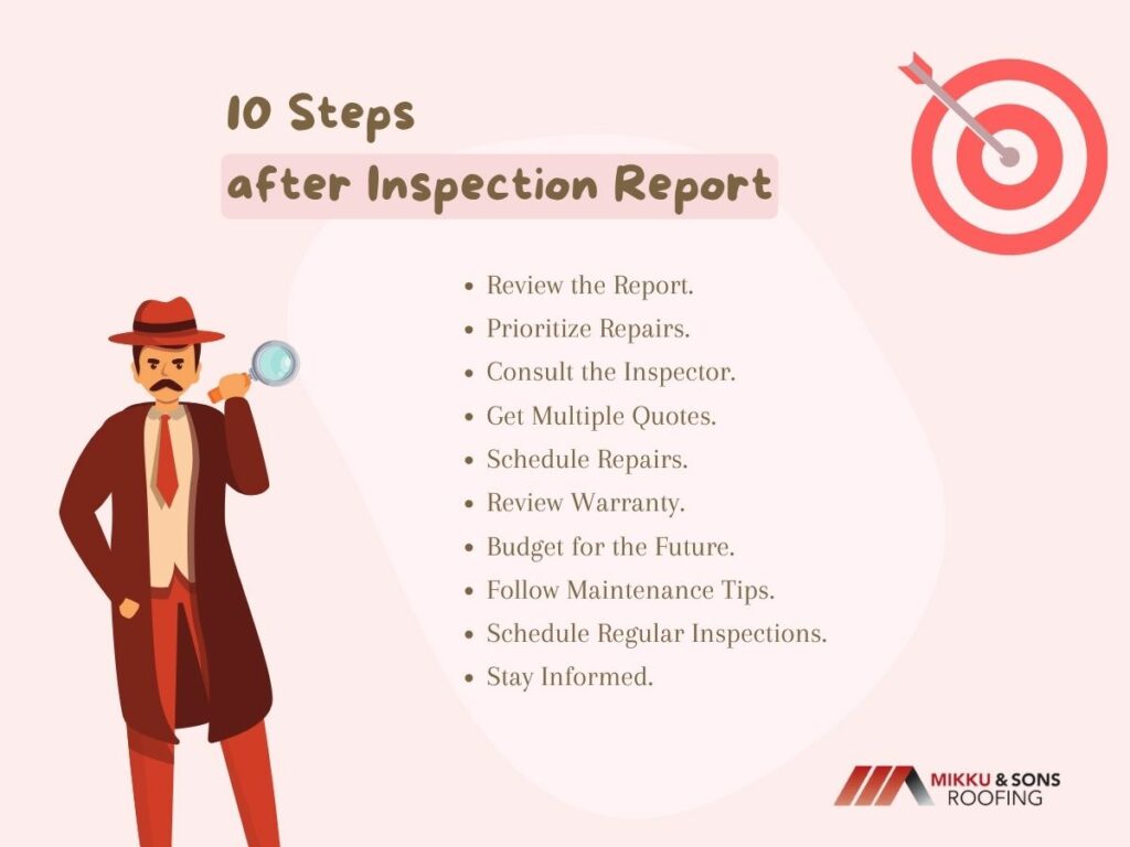 infographic illustration on the 10 steps after insper report